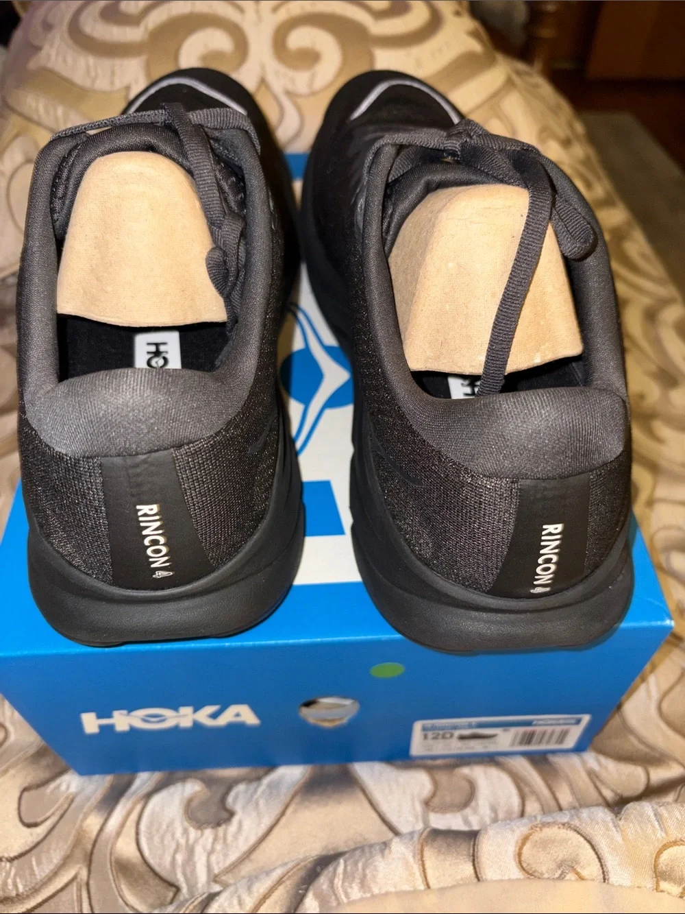 Hoka Men’s Black Rincon 4 BBCL Running Sneakers NIB